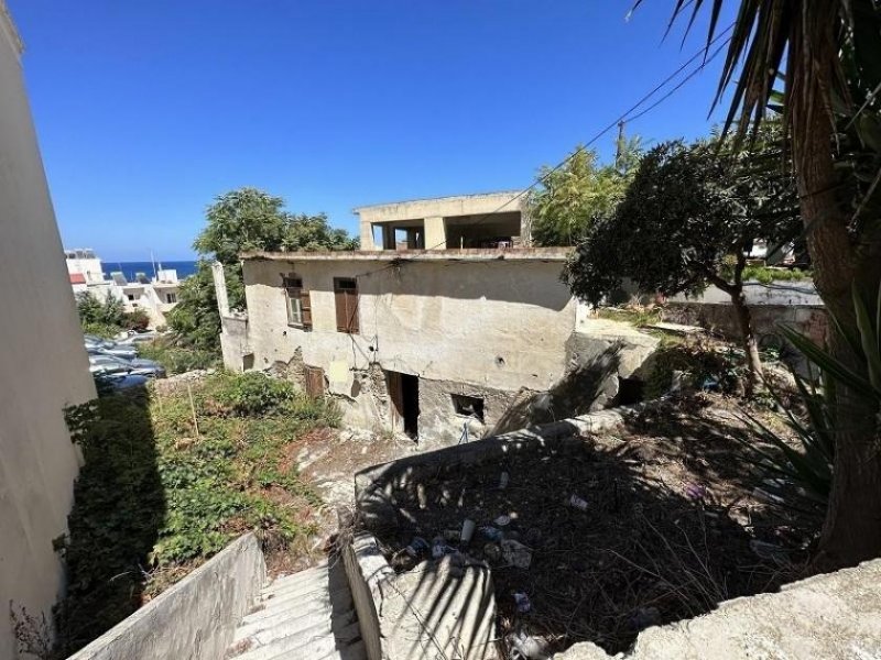 Panormos Kreta, Panormos: Renovierungsobjekt im Dorf zu verkaufen Haus kaufen